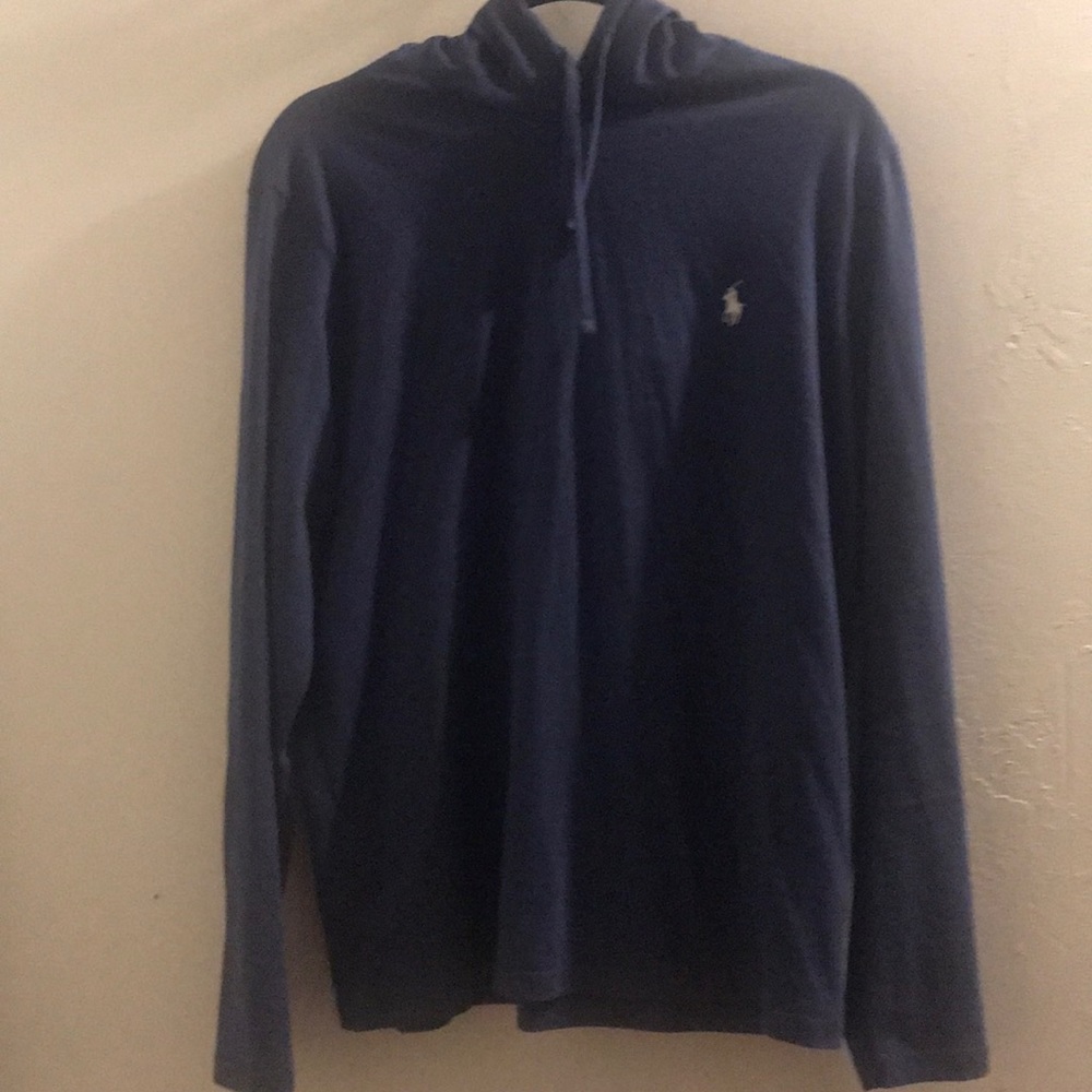 A navy blue POLO RALPH LAUREN sweater size M